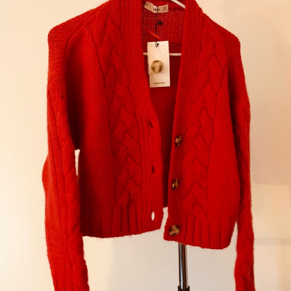 Mango Cardigan NWOT